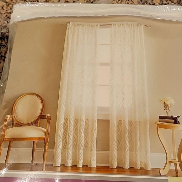 Window Curtains, 2 pieces - Picture 1 of 4